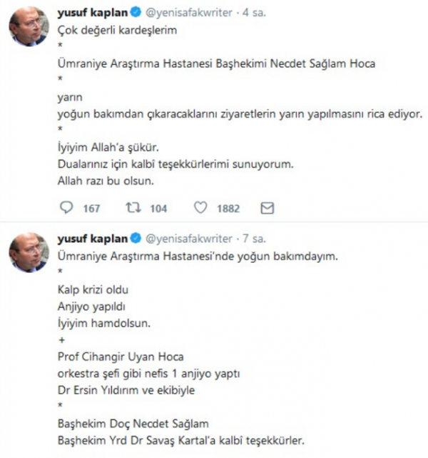 Yusuf Kaplan kalp krizi geçirdi - Resim: 0