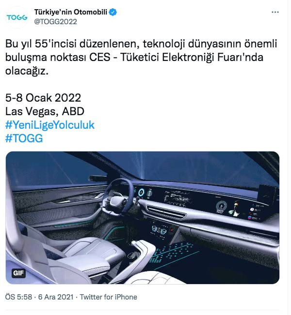 TOGG ABD'de görücüye çıkıyor Sosyal medya hesabından böyle açıkladılar - Resim: 0