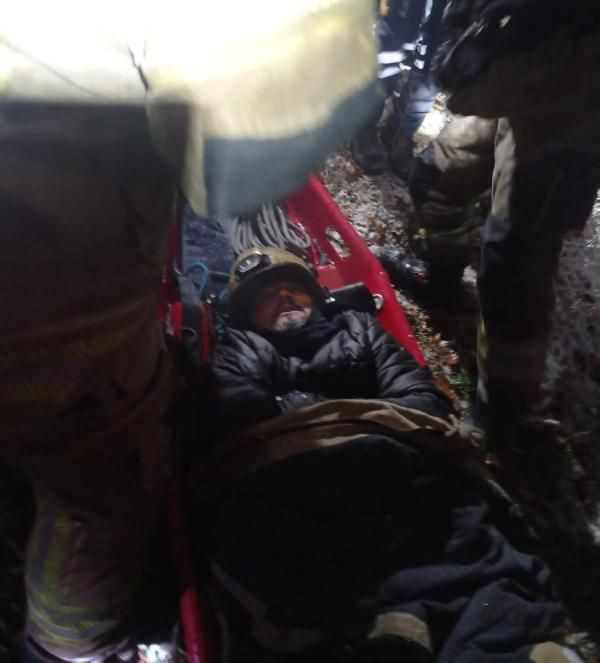 Bursa'da yaşandı! Kar yağışını izlemek için çıktığı tepede tuvaletini yaparken uçuruma yuvarlandı - Resim: 2