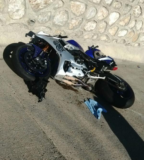 Kazada bacağı kopan motosiklet sürücüsü hayatını kaybetti! - Resim: 2