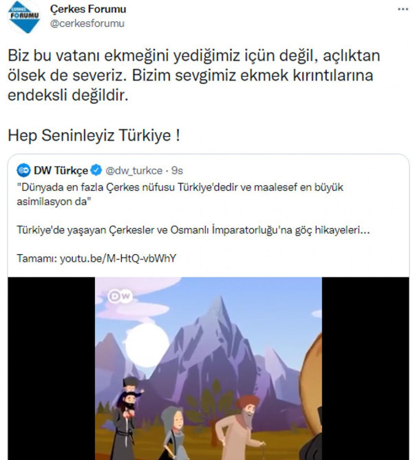 Deutsche Welle'den skandal Çerkes paylaşım! Türkiye'yi hedef aldı: Tepkiler çığ gibi - Resim: 2