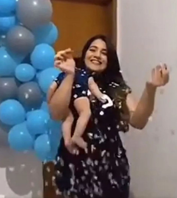 Babalığı ifşa partisi yaptı! Genç kadın, eski sevgilisini utandırmak için bakın ne yaptı - Resim: 0