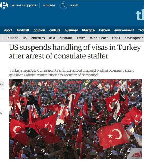 Dünya basını vize krizine ne dedi? - Resim: 2