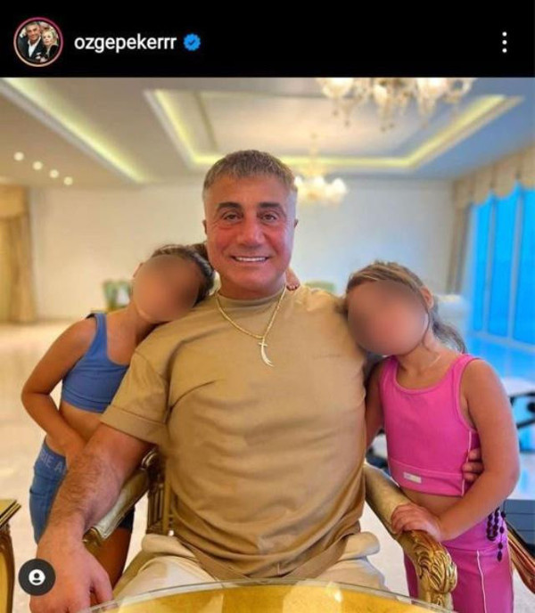 Uzun süre sonra Sedat Peker'den yeni fotoğraf geldi! Boynundaki kolye detayı dikkat çekti - Resim: 0