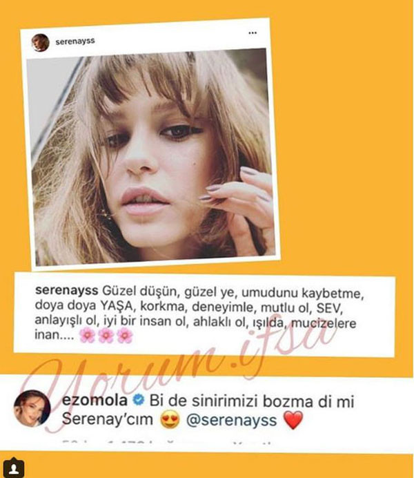 Ezgi Mola'dan Serenay Sarıkaya'ya 'Sinirlerimi bozma' - Resim: 4