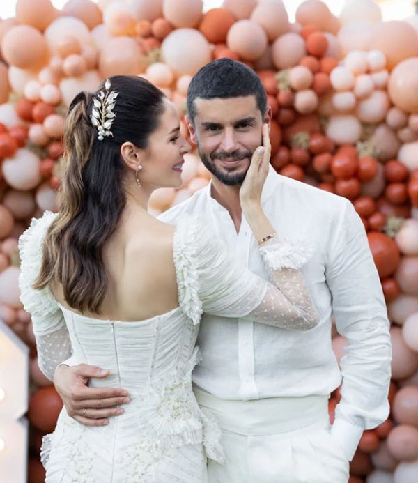 Önce dini, sonra resmi nikah! Yıldız Çağrı Atiksoy ve Berk Oktay çifti mutluluğa 'evet' dedi - Resim: 3