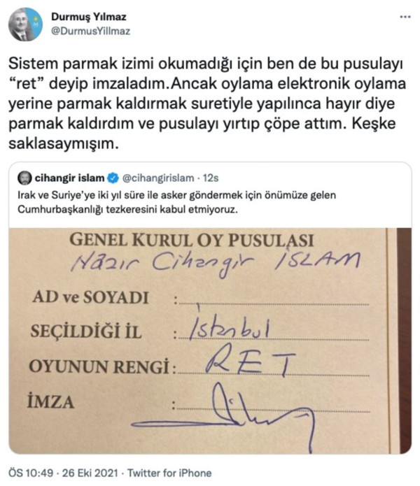 İYİ Parti'de tezkere çatlağı! Meral Akşener'e uymayan isim bakın kim çıktı - Resim: 0
