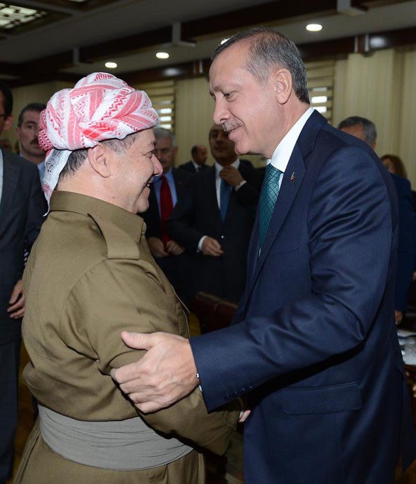 Barzani ve Perver'e Diyarbakır'da çılgın karşılama - Resim: 1