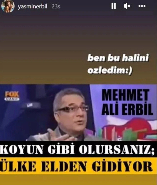Yasmin Erbil iktidarı övmesine öfkelendi, babası Mehmet Ali Erbil'e yargı dağıttı! Bomba paylaşım... - Resim: 2
