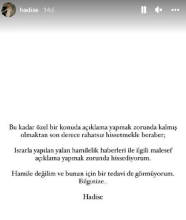 Hadise'nin hamilelik haberinden sonra Mehmet Dinçeler'in o paylaşımı gündeme bomba gibi düştü - Resim: 2