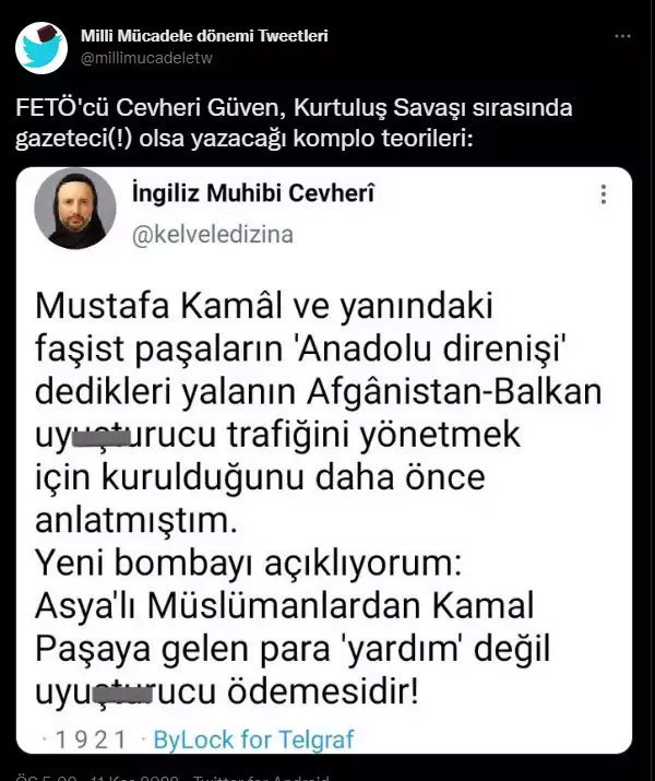 "Milli Mücadele döneminde Twitter olsaydı" En bomba HDP'nin tweeti - Resim: 2