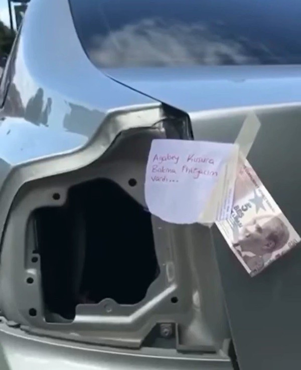 Zonguldak'ta aracına bırakılan notla çılgına döndü! Gerçeği sonra öğrendi - Resim: 0