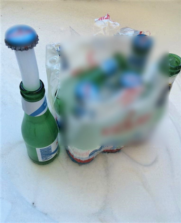 Eskişehir'de şaşırtan görüntü! Soda bir anda fışkırdı bu halde geldi - Resim: 0