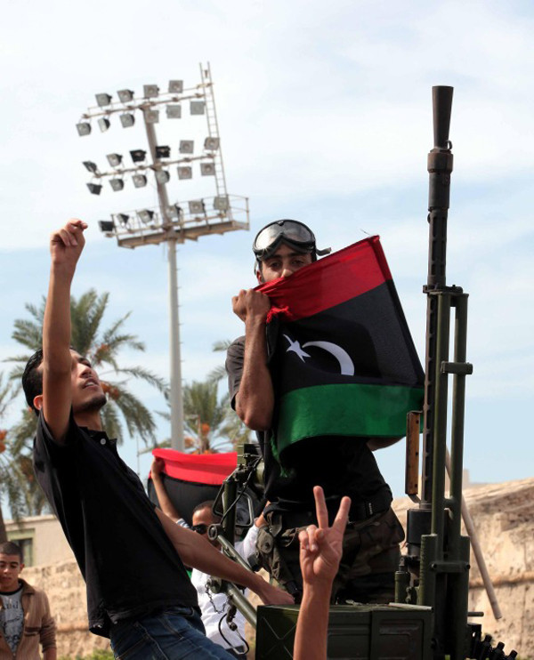 Kaddafi'nin ölümünü böyle kutladılar - Resim: 2