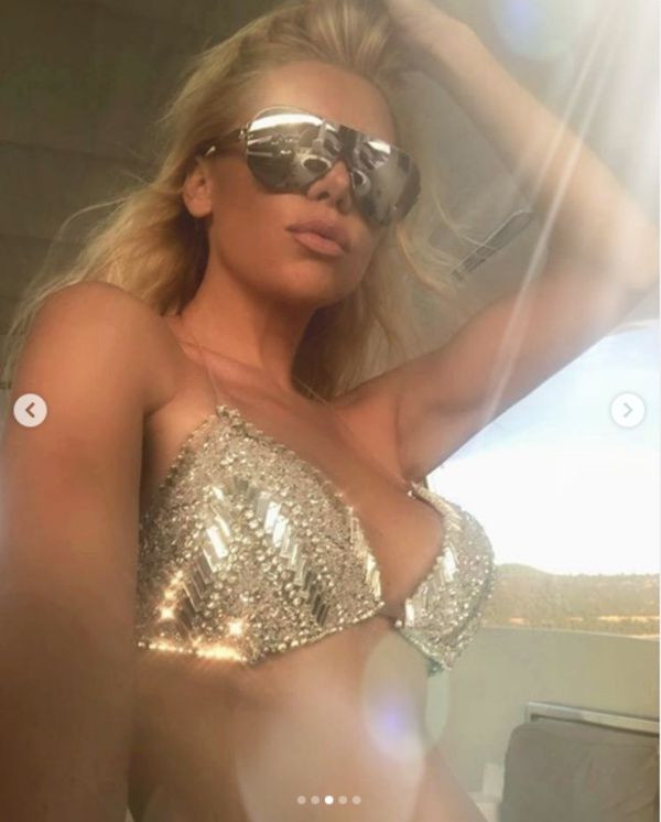 Gülşah Saraçoğlu 3 kg taşlı bikinisiyle olay olmuştu! Yeni bikini de sosyal medyayı salladı - Resim: 4