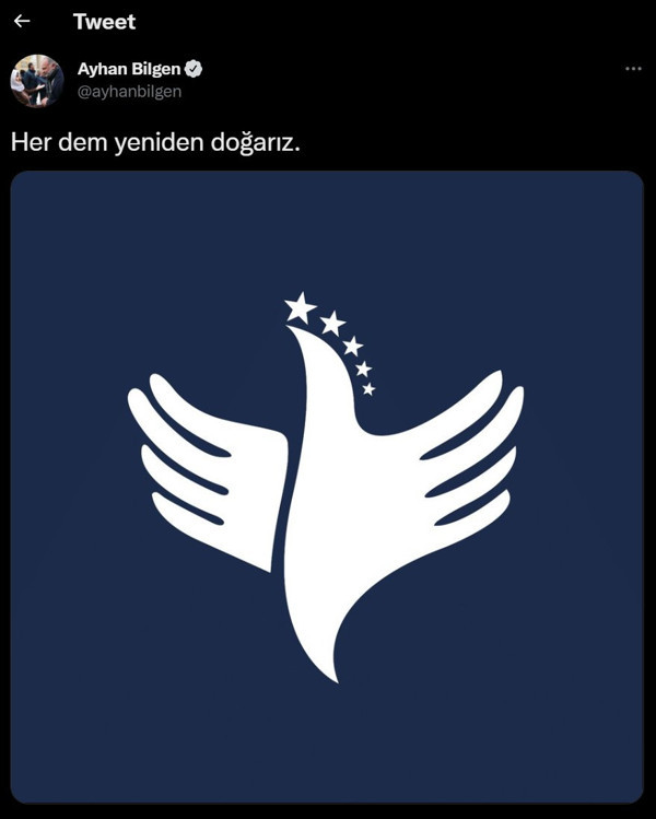 Ayhan Bilgen'in Türkiye’nin Sesi Partisi'nin ismi ve logosu değişti! O partiyle birleştiler - Resim: 0