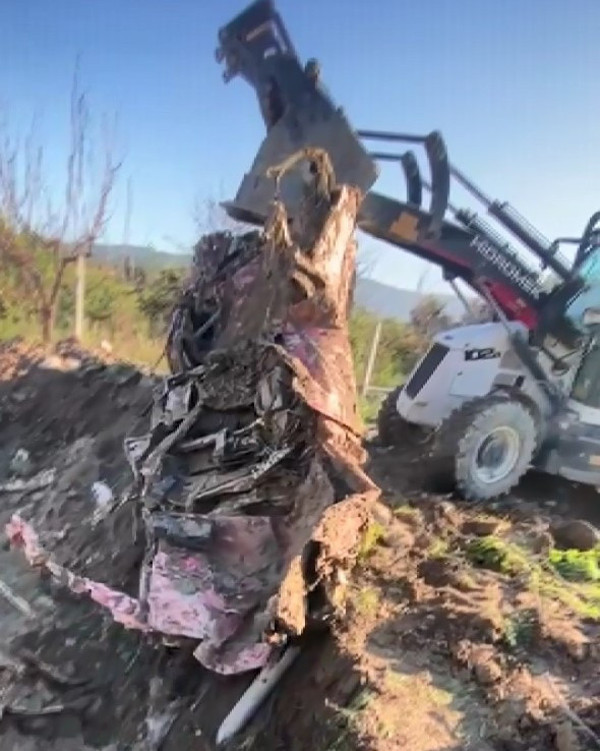 Aydın'da esrarengiz olay! Toprağa gömülü halde bulundu: Kriminal inceleme yapılacak - Resim: 0