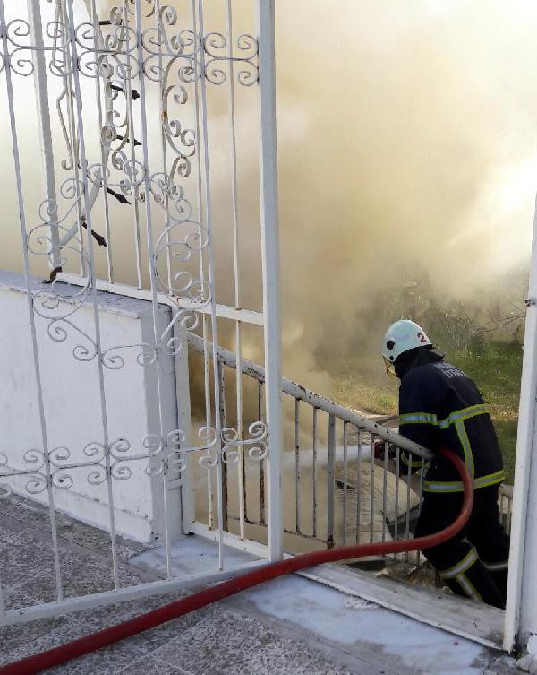Bodrum'da korku dolu anlar: Bir anda patladı! - Resim: 2