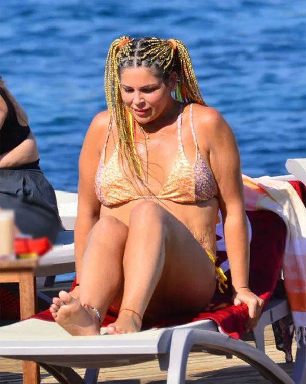 93 kilo vermişti! Tatil sezonunu açan Pelin Öztekin iddialı bikinisi ile plajda görüntülendi - Resim: 4