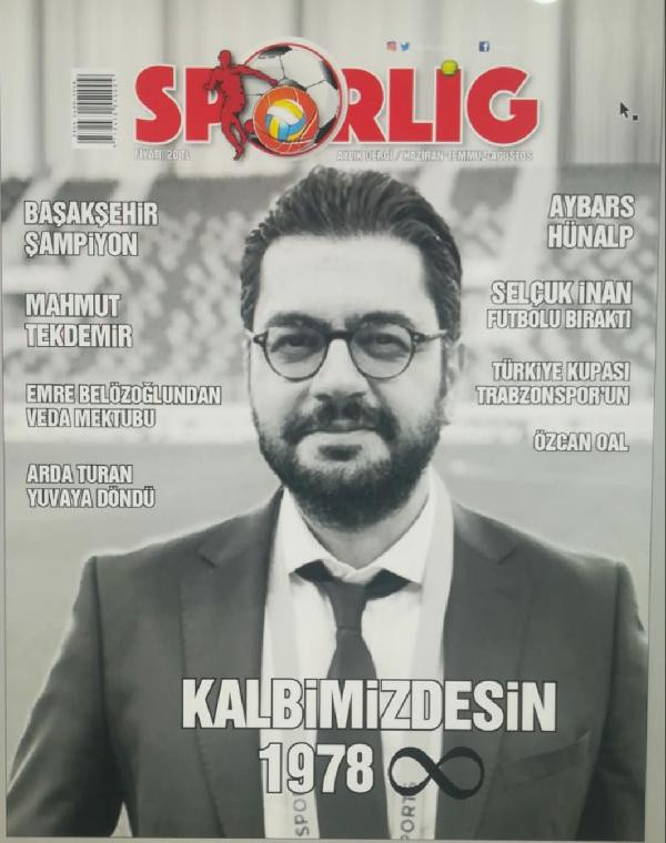 Sporlig dergisinden Emre Gönlüşen için anlamlı baskı - Resim: 0