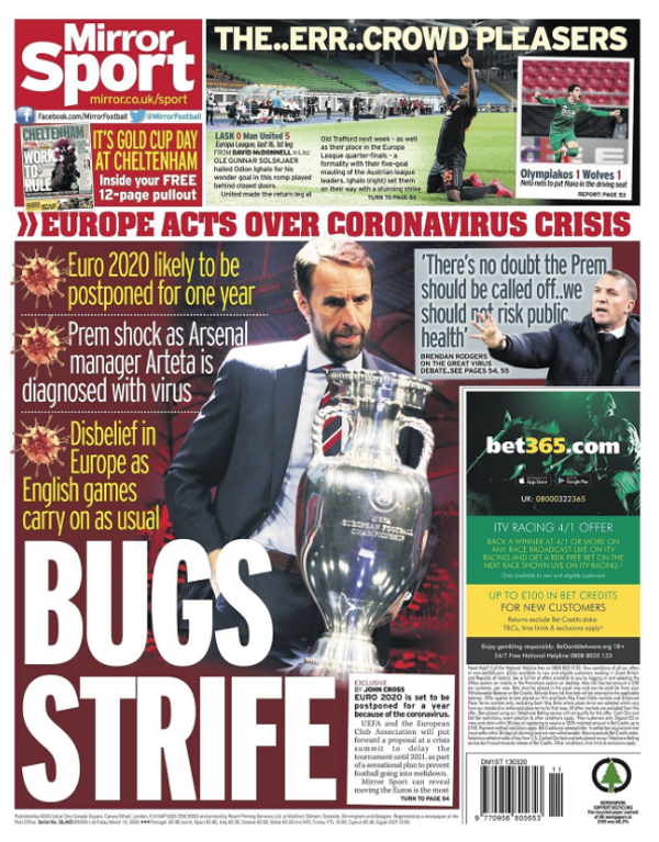 EURO 2020 Koronavirüs nedeniyle erteleniyor - Resim: 2