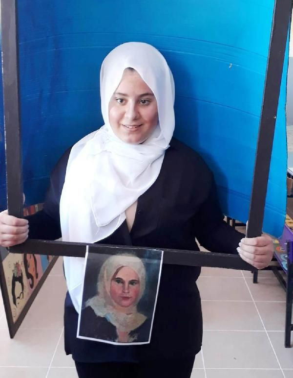 Tatvan'da ortaokul öğrencileri, atık malzemelerle ünlü tablolara dönüştü - Resim: 2
