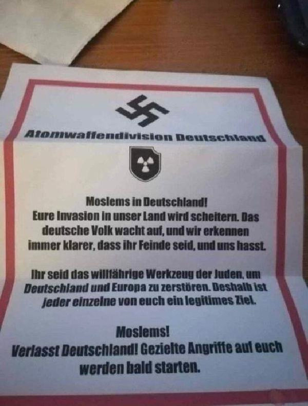 Almanya’da Türklere ırkçı tehdit mektuplarına tepkiler artıyor - Resim: 1