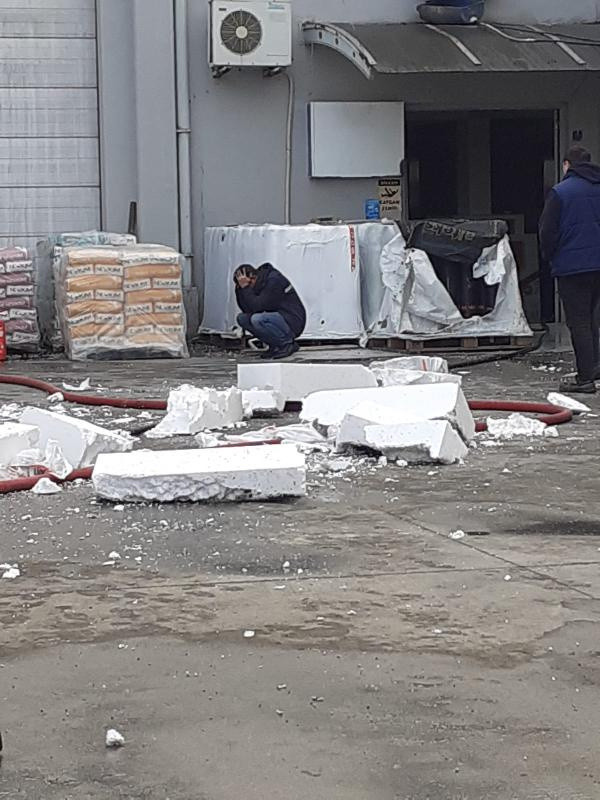 Samsun'da plastik fabrikasında korkutan yangın! Gökyüzünü dumanlar kapladı - Resim: 2