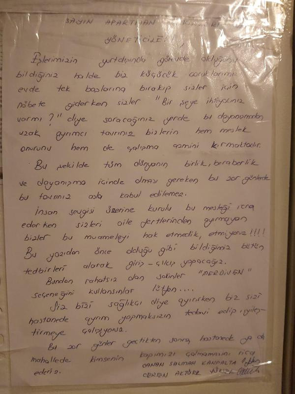 11 köyü karantinada olan Sinop'ta siteye asılan rezil yazıya bakın! - Resim: 0