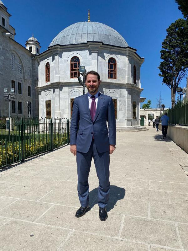 Berat Albayrak'tan 'Ayasofya' paylaşımı - Resim: 0