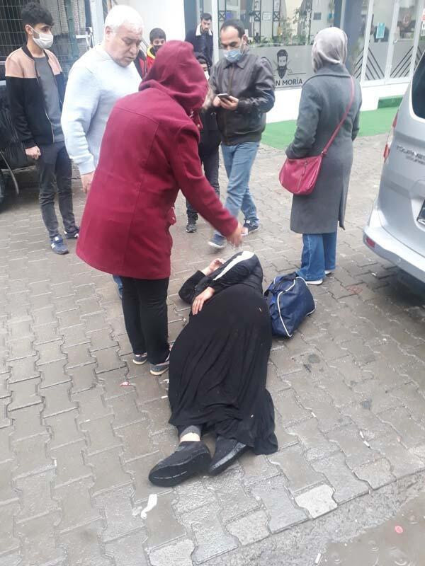 Yer Batman! Vicdansız şahıs hamile kadını sokak ortasında darp etti - Resim: 0