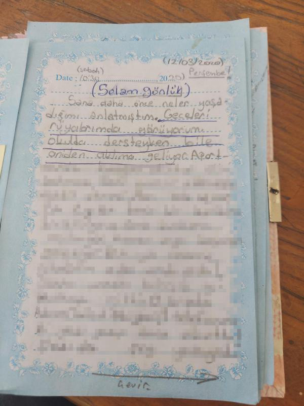 İzmir'de küçük kız tacizi günlüğüne yazmış! Her satırı korkunç - Resim: 0