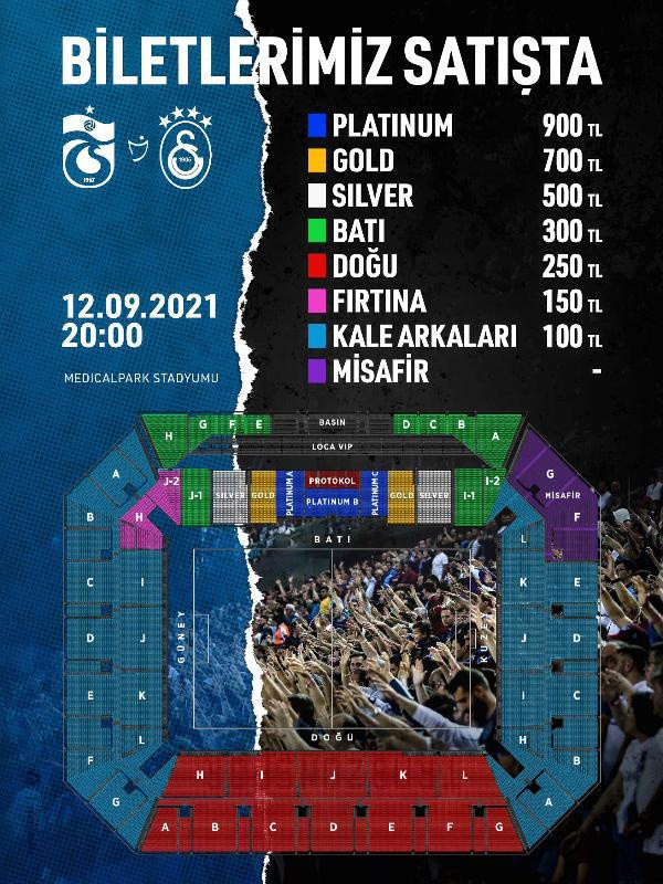 Trabzonspor’da Galatasaray maçı biletleri satışa çıktı - Resim: 0
