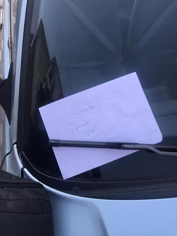 Tokat'ta aracın camına bırakılan not hayat kurtardı - Resim: 0