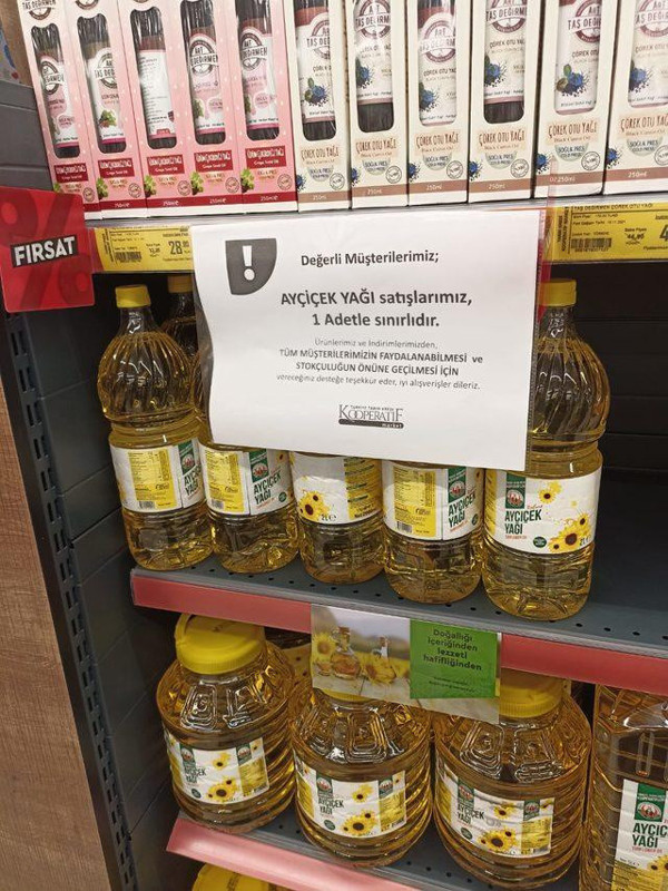 Marketler kotayla satıyordu! Zam sırası ayçiçek yağına geldi: TMO ihale yaptı - Resim: 0