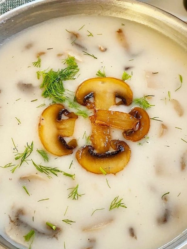 Kış akşamlarına yakışır sütlü mantar çorbası tarifi - Resim: 0