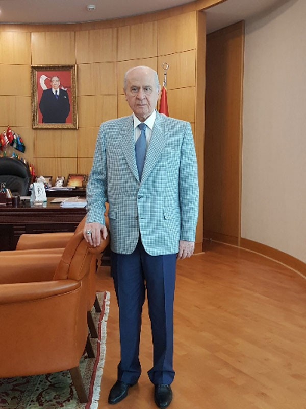 MHP lideri Bahçeli şık kıyafetiyle çok beğenildi - Resim: 4