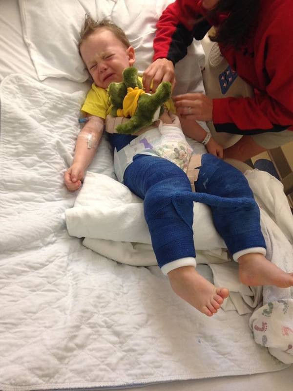 Çocuğunu bu hale kendi elleriyle getirdi bakın nasıl - Resim: 3