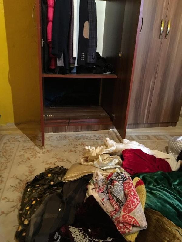 Kayseri'de hırsızlar gardırop arkasına yaptırdıkları gizli bölmeden yakalandı - Resim: 4
