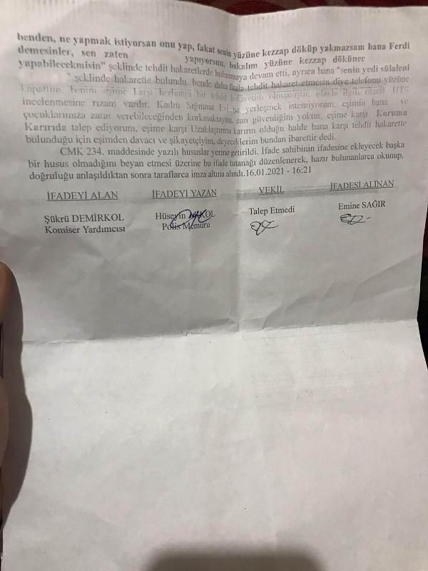 Boşanmak isteyen eşini böyle tehdit etti: Yüzüne kezzap döker öldürürüm - Resim: 2