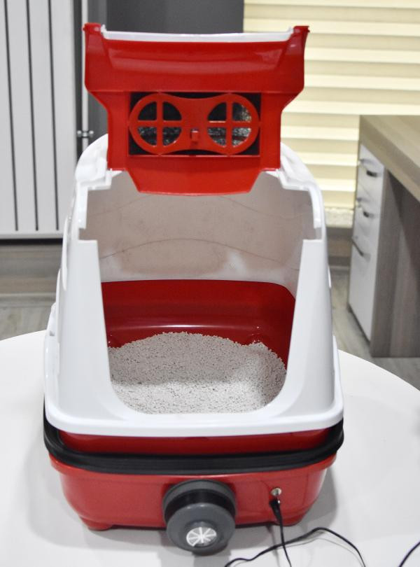 Kedi besleyenleri sevindiren haber kedilere özel filtreli tuvalet - Resim: 2