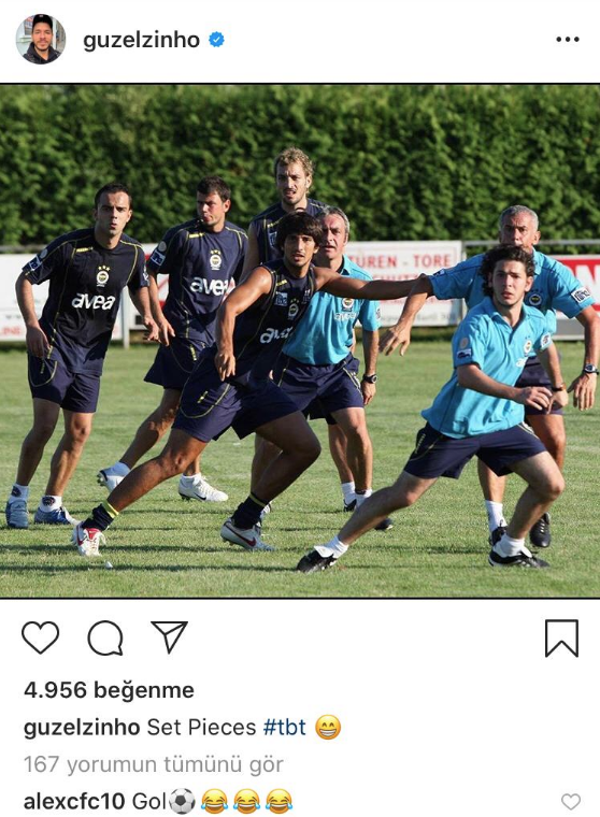 Alex de Souza'dan Fenerbahçeliler heyecanlandıran paylaşım - Resim: 1