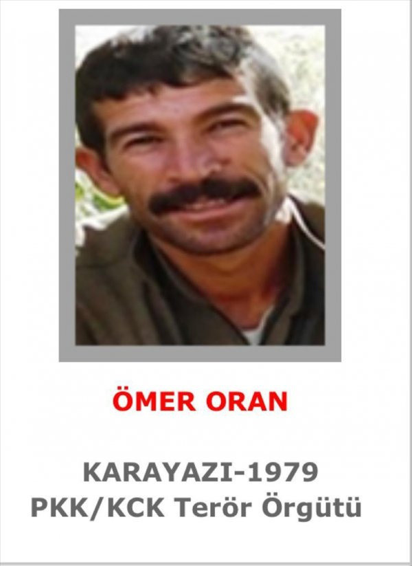 PKK'lı Ömer Oran öldürüldü 500 bin TL ödülle aranıyordu! - Resim: 0