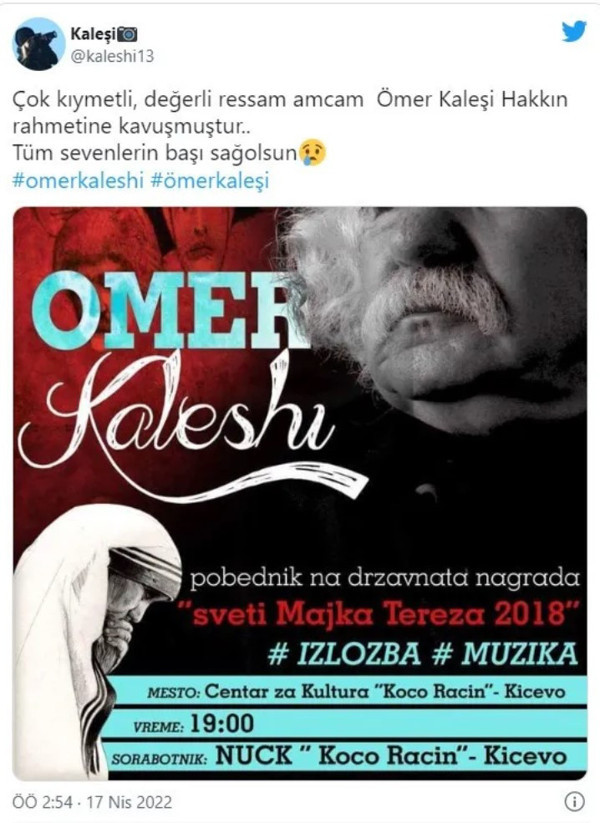 Sanat dünyasının acı kaybı! Ömer Kaleşi hayata gözlerini yumdu - Resim: 0