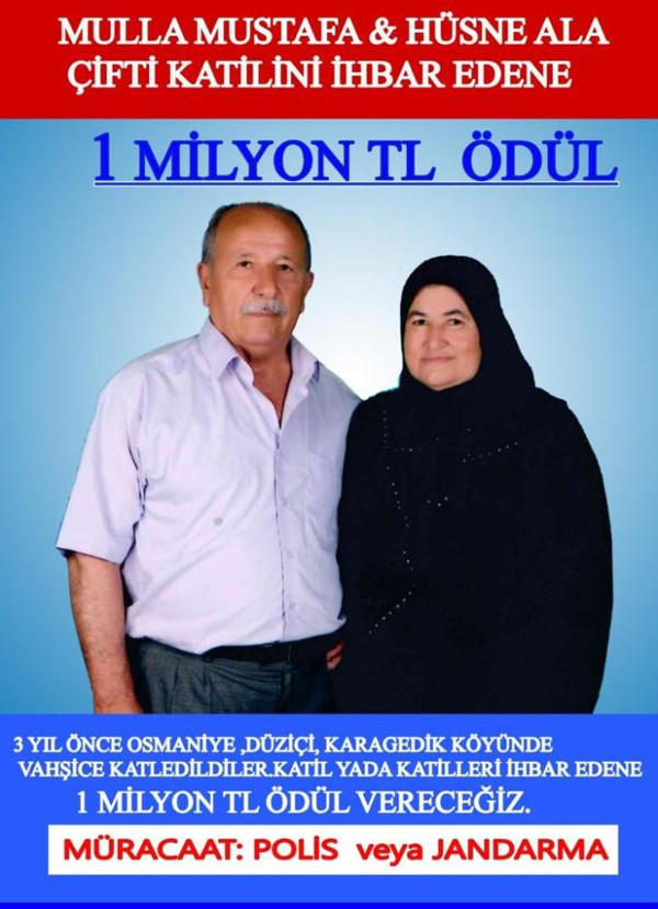 1 milyon lira ödül verecek! Osmaniye'de iş insanı seslendi: Yatak odasında öldürüldüler - Resim: 1