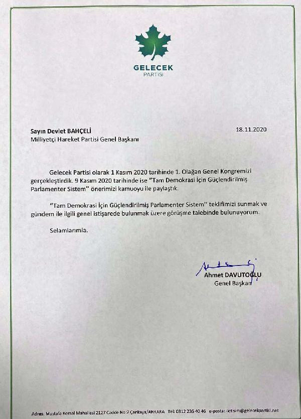 MHP Genel Başkanı Devlet Bahçeli Ahmet Davutoğlu'nun görüşme talebini reddetti - Resim: 0