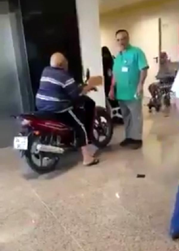 Hastaneye motosikletle girince... - Resim: 2