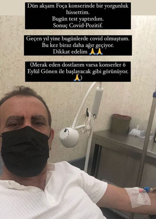 Haluk Levent hastaneden paylaştı, kötü haberi hayranlarına duyurdu! "Bu defa ağır geçiyor..." - Resim: 1