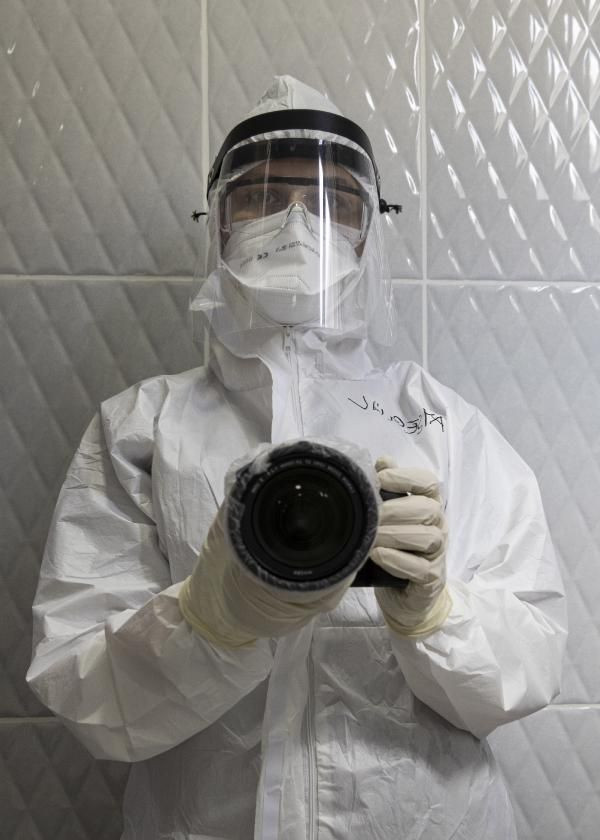 Koronavirüs savaşçılarından 'Bir fotoğraf bin hikaye'! İşte o fotoğraftaki kahraman... - Resim: 4