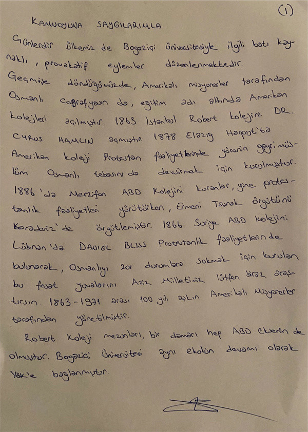 Alaattin Çakıcı'nın Boğaziçi Üniversitesi rektörü Melih Bulu'ya çağrısı olay oldu - Resim: 0